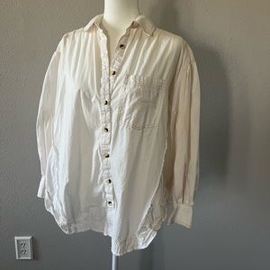 Free People button down